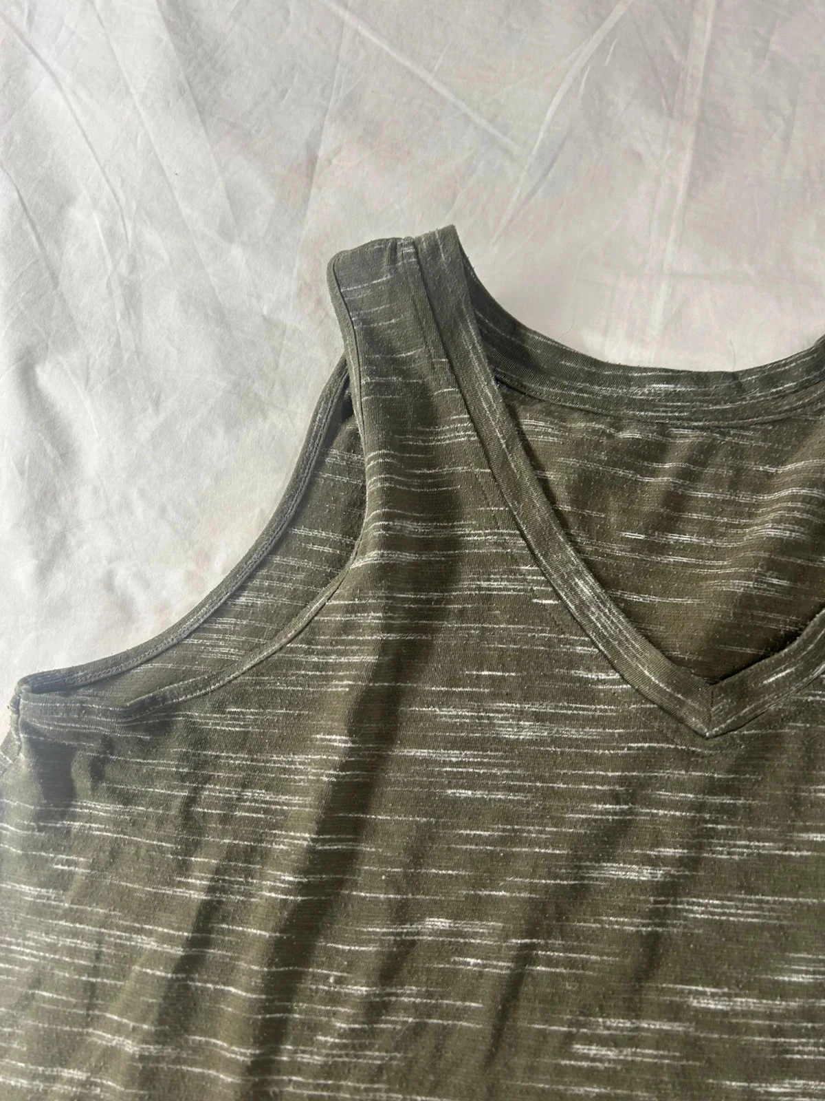 Vintage grijs kaki tanktop – photo 4